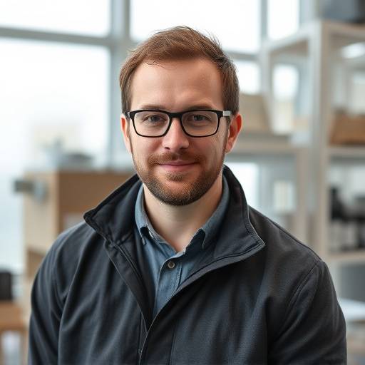 Portrait de Thomas Petit, co-fondateur et ing&eacute;nieur en efficacit&eacute; &eacute;nerg&eacute;tique, concentr&eacute; et exp&eacute;riment&eacute;.